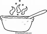 Stew Clipart Illustrations Clip Cartoon Bowl Cooking sketch template