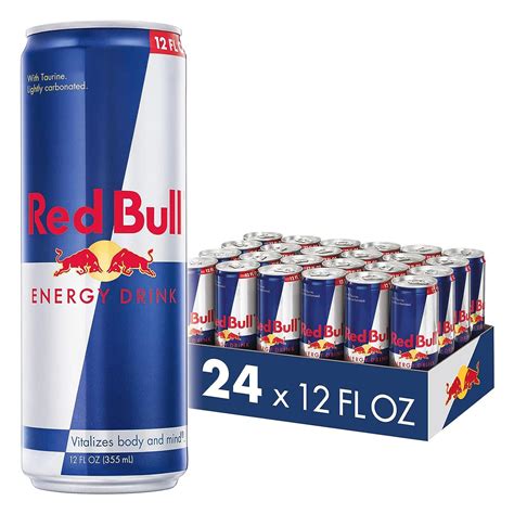 amazoncom red bull energy drink  fl oz  cans grocery