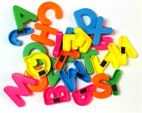 pc   letras magneticas az  alfabeto completo preschool