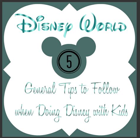 disney world tips