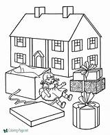 Coloring Pages House Toys Color Christmas Doll Kids Sheets Sheet Print Printable Gifts Toy Presents Raisingourkids Dollhouse Colouring These Fun sketch template