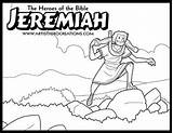 Coloring Bible Pages Jeremiah Heroes Ezekiel School Sunday Kids Printable Crafts Activities Stories Story Superhero Daniel Sellfy Church Kings Hero sketch template