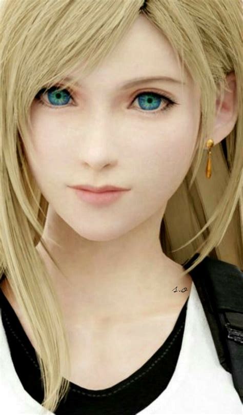 Blonde Tifa Final Fantasy Xv Fantasy Series Cloud And Tifa Fifa
