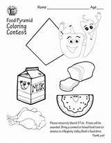 Coloring Pages Food Canned Getdrawings Pyramid sketch template