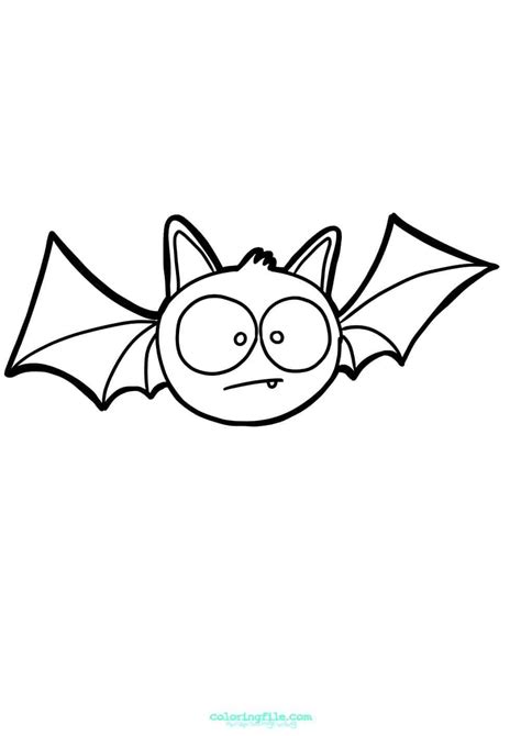 halloween cute bat coloring pages coloring pages ideas