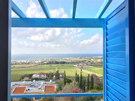 view  airbnb apt  paphos cyprus