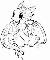 Ohnezahn Dragon sketch template