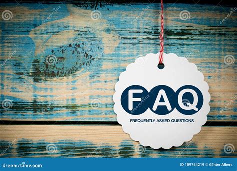 frequently asked questions stock image image  questions