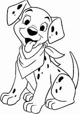 Hund Hunde Malvorlagen Dalmatians Dalmatian Disneyclips Ausmalbild Malvorlage Süße Ausdrucken Katzen Puppies Zeichnung Colorings Gemerkt sketch template