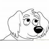 Pound Puppies Coloring Petunia Miss Pages Rebound Coloringpages101 sketch template