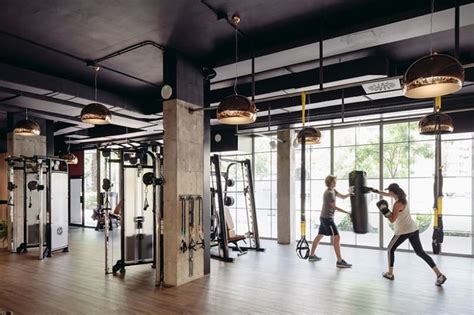 creatively designed fitness center  madrid