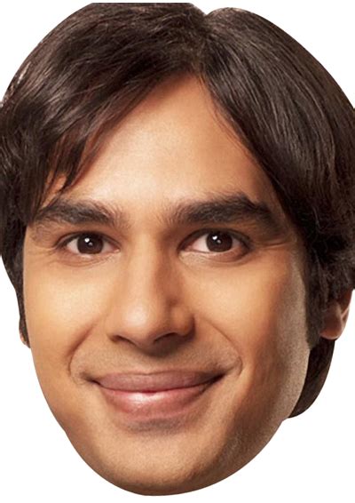 Download Raj Big Bang Theory Celebrity Face Mask Fancy Dress Rajesh