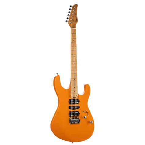 buy censtar mars electric guitars  roasted mahogany body  le neck nutcoil split