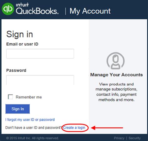 account sign   quickbooks learn support