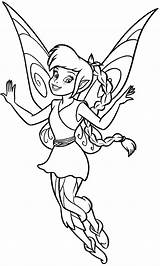 Coloring Pages Fairies Disney Fawn Fairy Silvermist Printable Tinkerbell Print Kids Color Inspirational Drawings Cartoon Getdrawings Lovely Getcolorings Visit Adult sketch template
