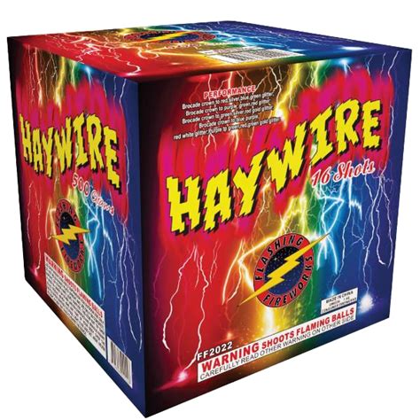 haywire iowa fireworks farm