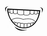 Mouth Coloring Bouche Clipart sketch template