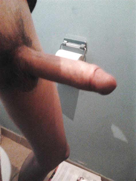 Real Amateur Showing His Large White Cock Porn Pictures