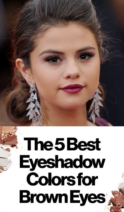 The 5 Best Makeup Colors For Brown Eyes Glamour