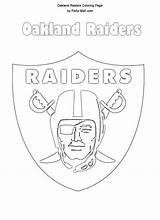Raiders Oakland sketch template