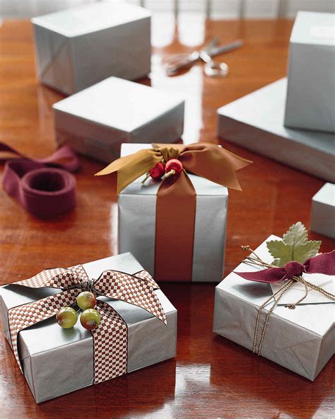 gift wrapping tips  techniques martha stewart