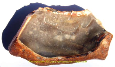 silex sous calcaire