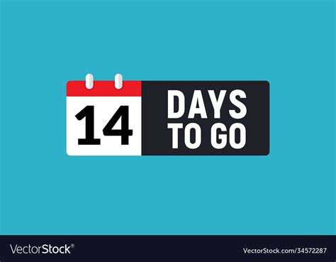 days    countdown icon eleven days  vector image