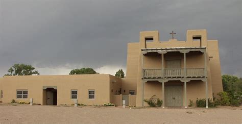 espanola nm the convento on the plaza in downtown photo picture image new mexico at city