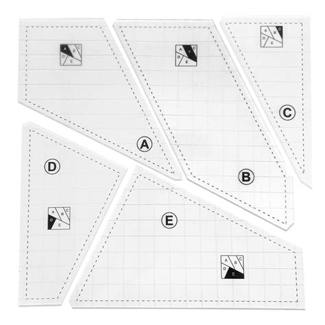 buy quilting rulers  templates pcs creative quilting cutting