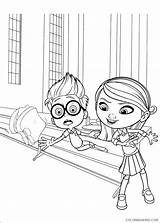 Sherman Peabody Mr Coloring Pages Printable Para Coloriage Kids Colouring Books Coloring4free Sheets Related Posts Choose Board sketch template