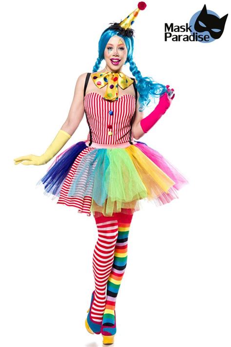 clown girl mask paradise
