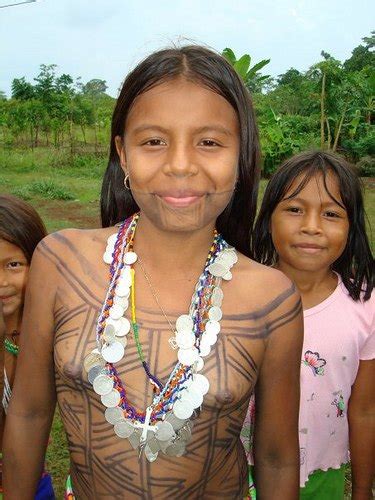 Panama Embera Indigenous Girls Nude Bobs And Vagene
