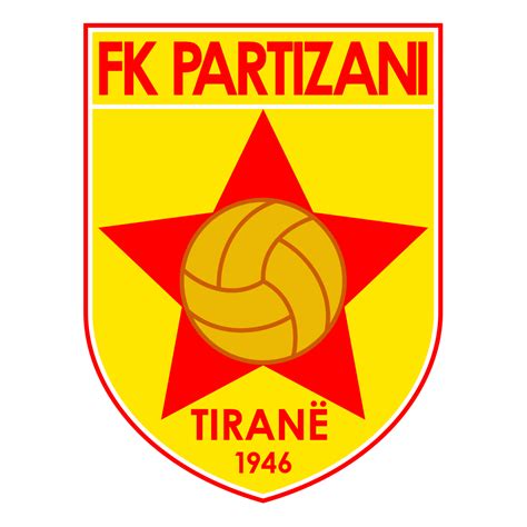fk partizani tirana football team logos soccer logo football soccer football club sport team