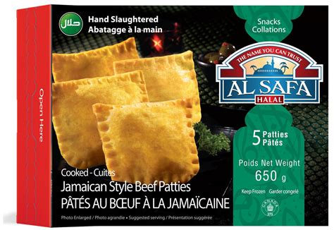 Al Safa Halal Cooked Jamaican Style Beef Patties Walmart