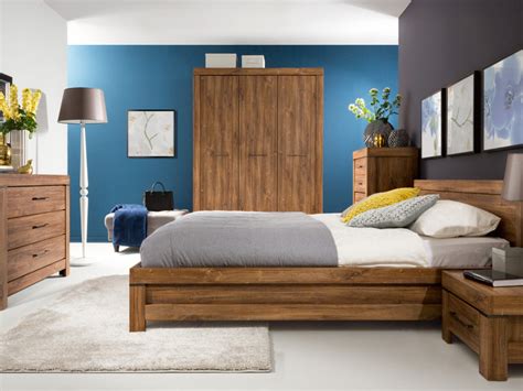 modern  piece bedroom furniture set king size bed frame