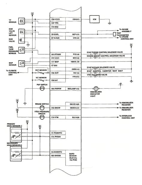 honda obd distributor wiring diagram