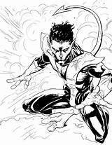 Nightcrawler Drawing Deviantart Men Coloring Marvel Xmen sketch template