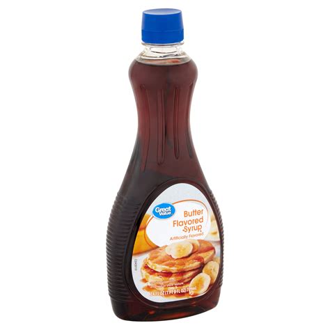 great  butter flavored syrup  fl oz walmartcom