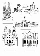Dibujo Catedral Sagrada sketch template