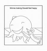 Oswald Coloring Octopus Pages Printable Winnie Playing Popular Find Cartoon Choose Board Azcoloring sketch template