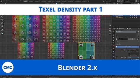 blender  texel density pt texel blender blender