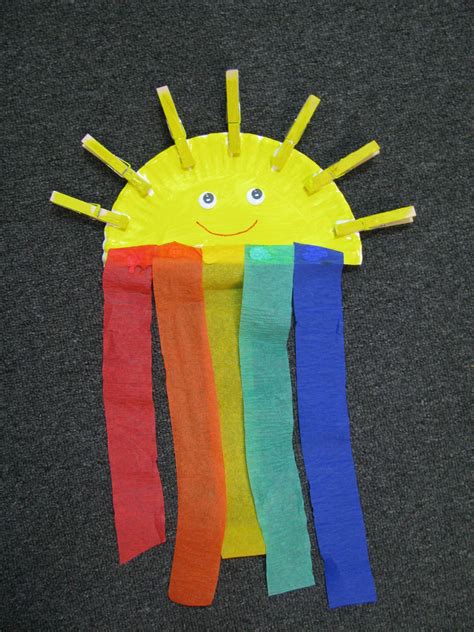 sun  rainbow preschool crafts preschool art daycare crafts