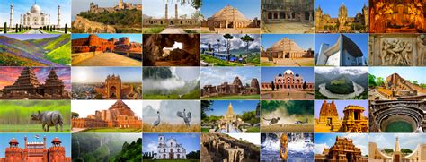 unesco world heritage sites  india complete details