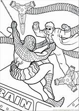 Printable Spiderman Pages Coloring Getcolorings sketch template