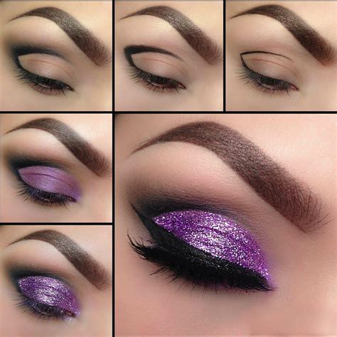 purple eye makeup trends musely