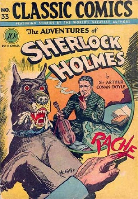 classic comics 33 the adventures of sherlock holmes 1