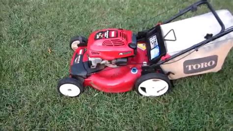 toro recycler lawn mower model  neighbors final  start oct   youtube