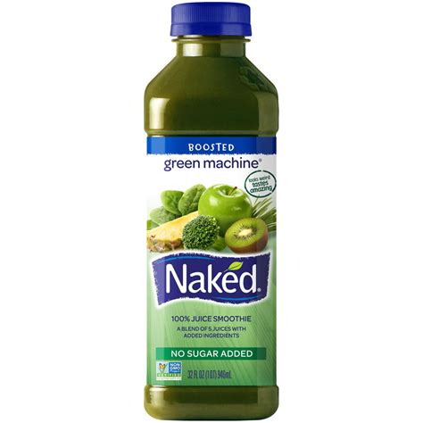 Naked Juice Boosted Smoothie Green Machine 32 Oz Bottle