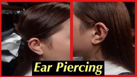my piercing experience ear piercing mango square youtube