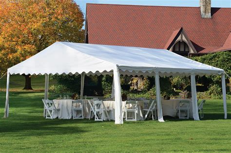 party tent  leg galvanized steel frame white cover shelters   england